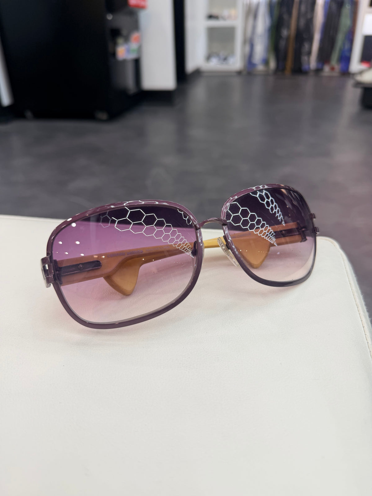 Chrome Hearts Pink Candle Sunglasses