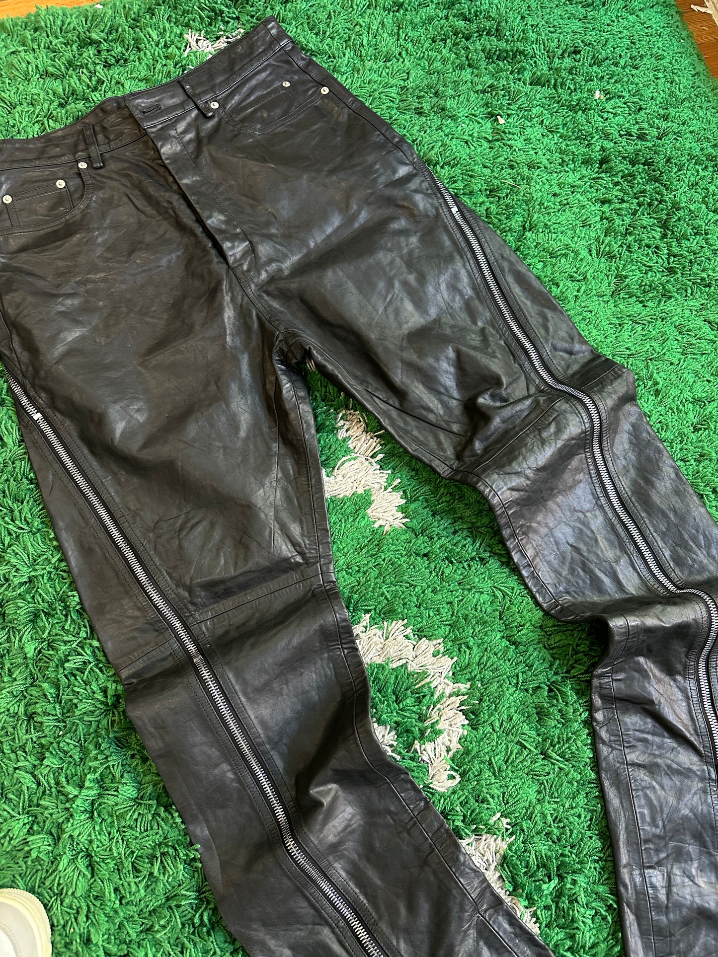 Rick Owens Black Hollywood Bolan Banana Jeans