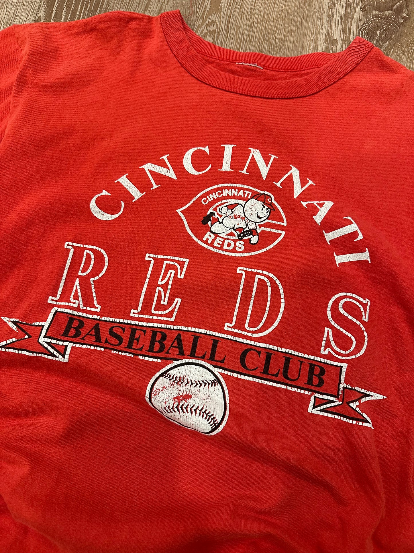 90s Cincinnati Reds Baseball Tee (L)