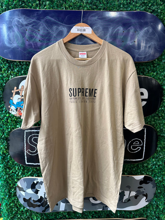 Supreme Tee “NYC Beige 2024”