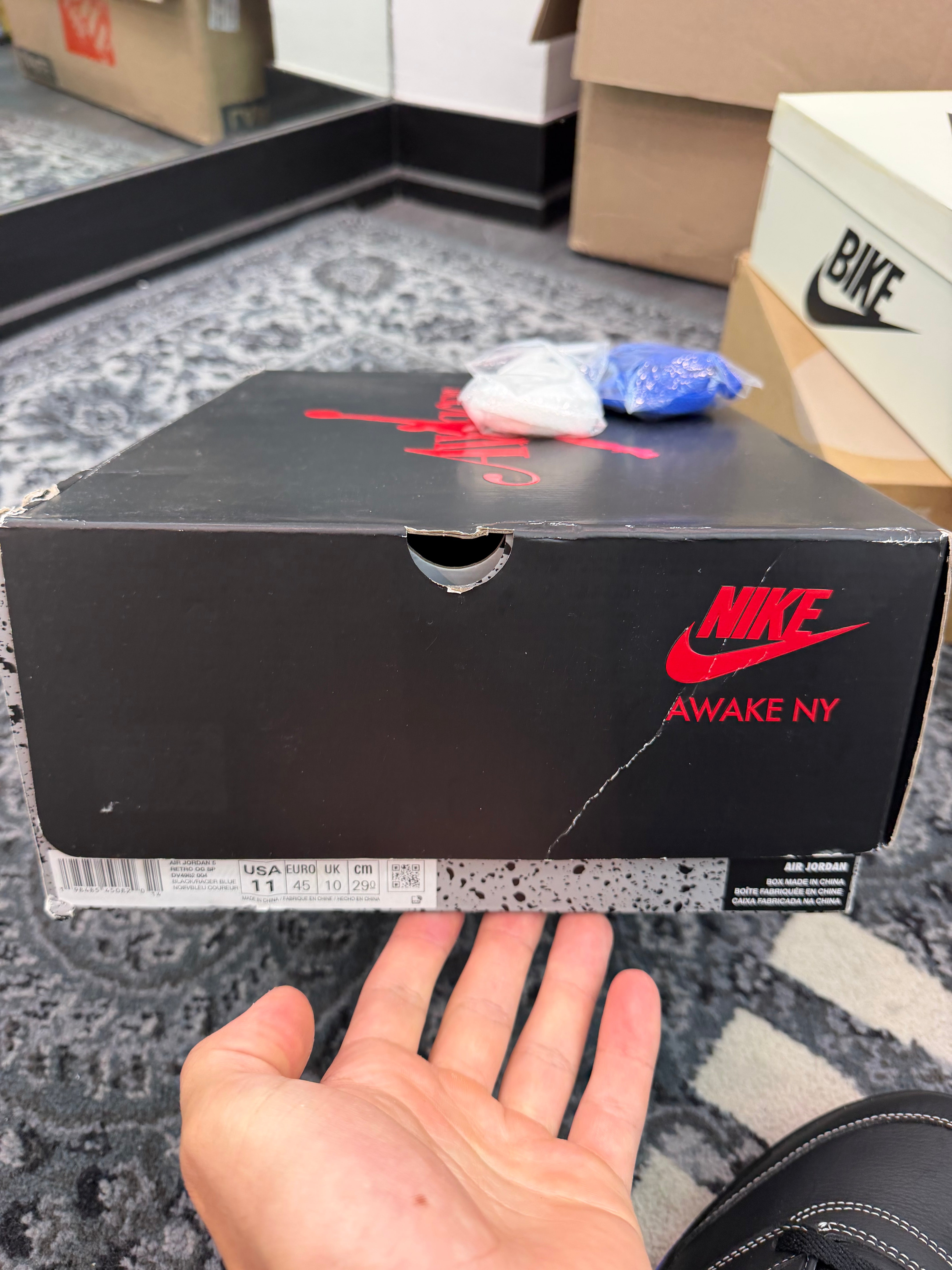 Jordan 5 x Awake NY “Racer Blue”