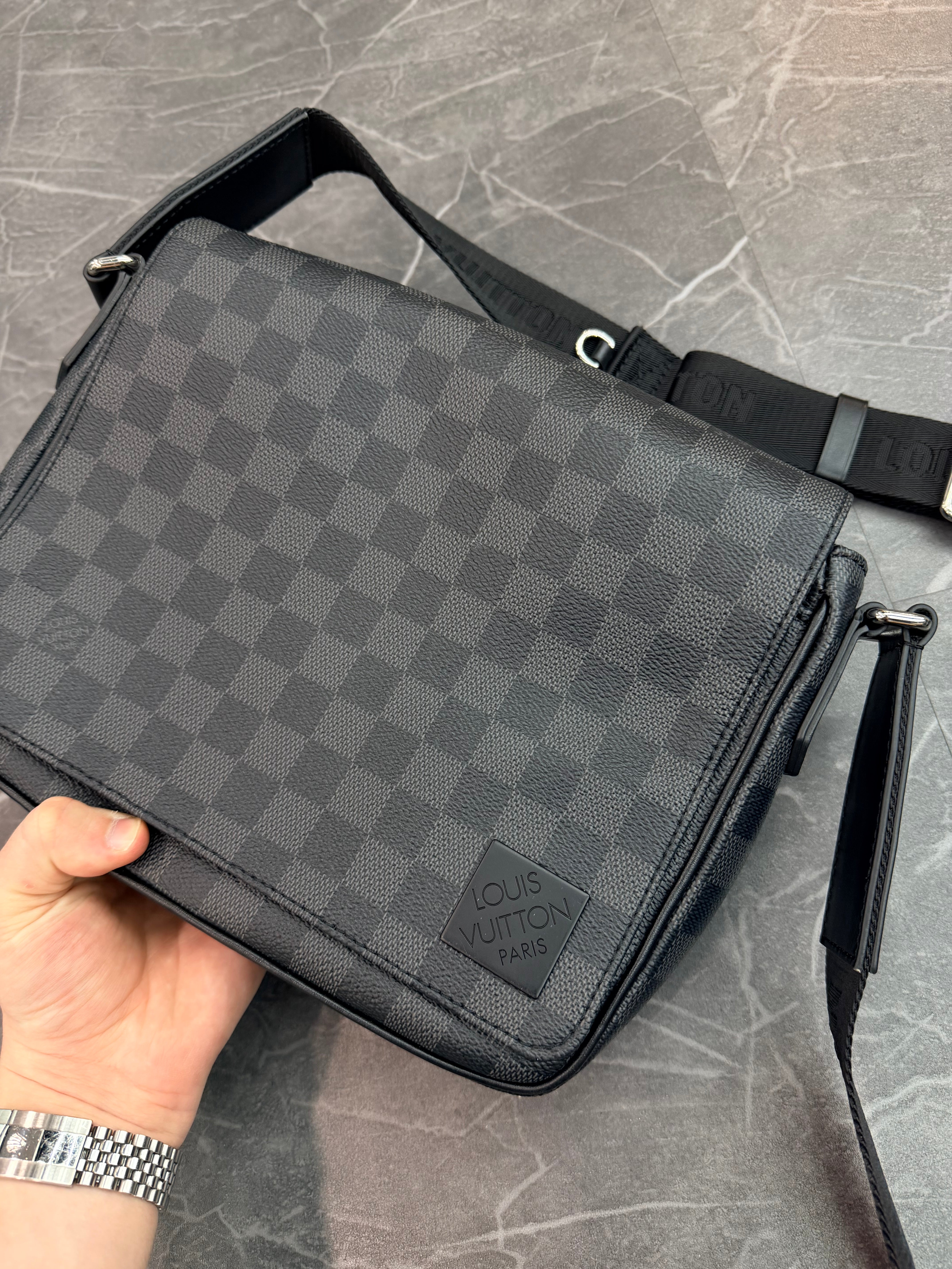 Louis Vuitton Black Monogram Shoulder Bag