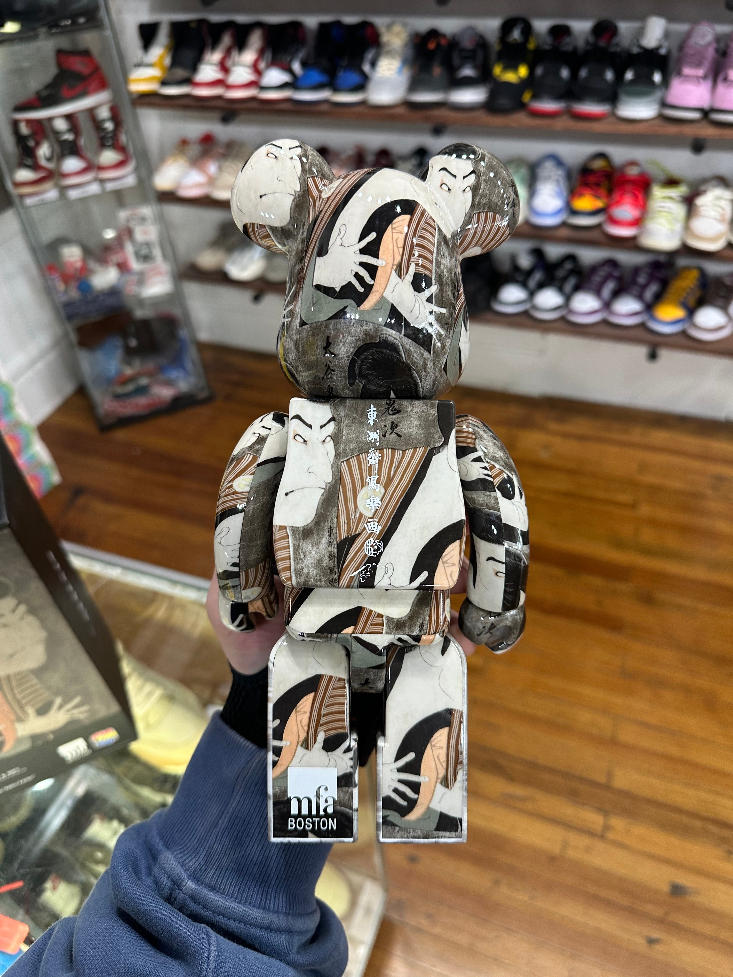 BearBrick 400% & 100% Sharaku Toshusai”