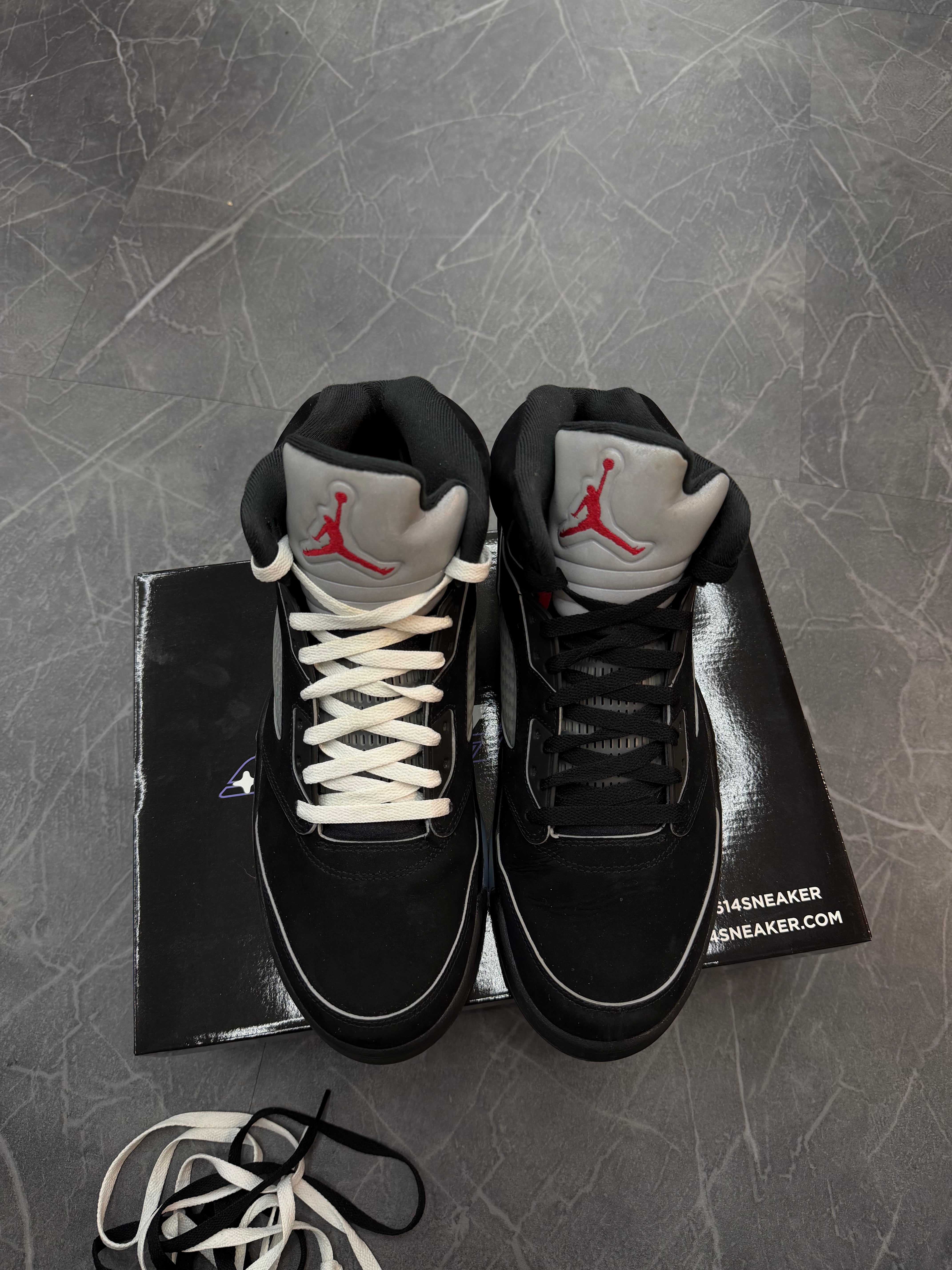 Jordan 5 Black Metallic Reimagined