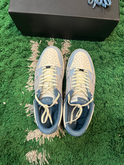 Amiri Bone Low “White Blue”