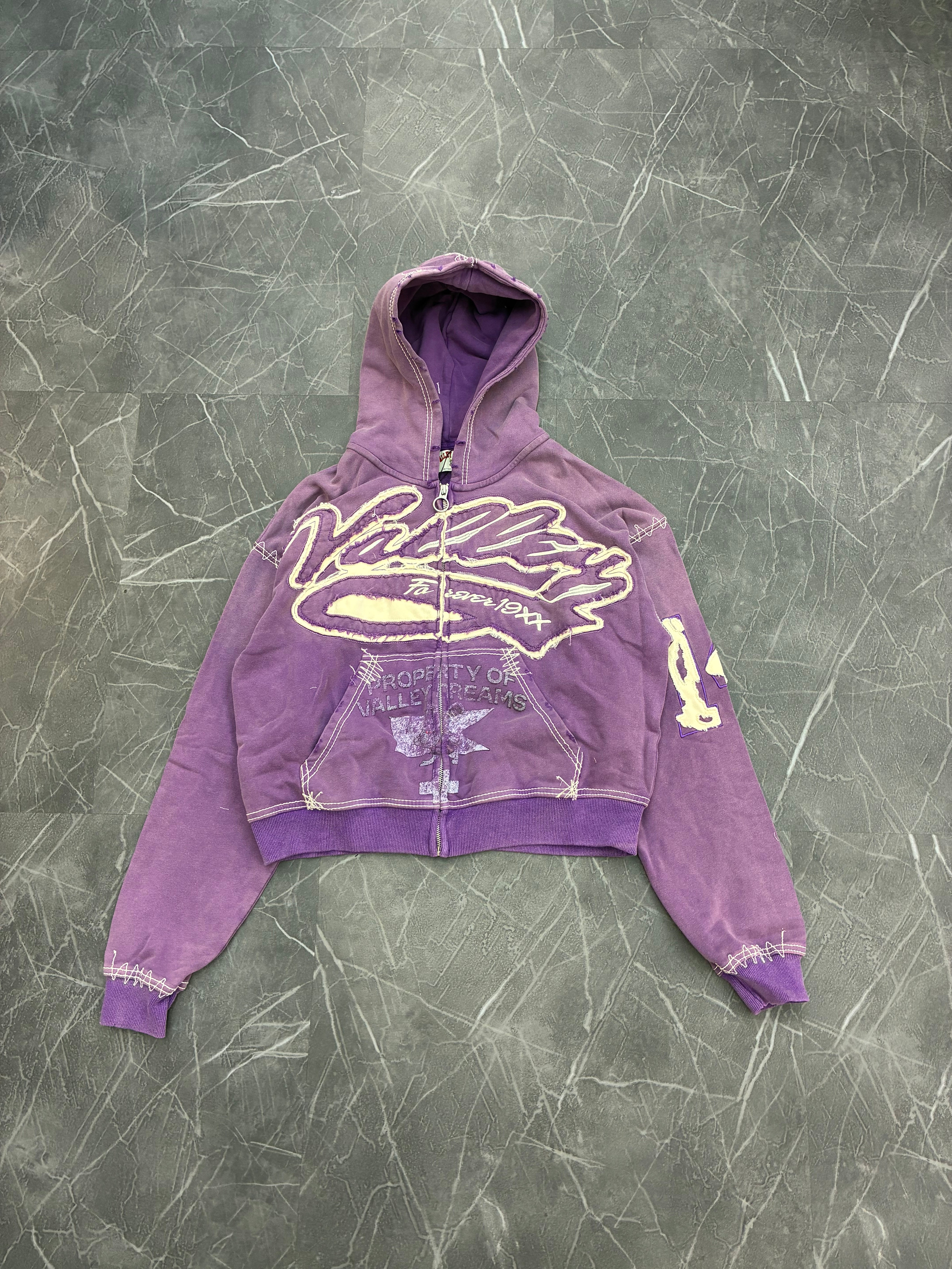 Vale Forever Religion Zip Up “Purple”
