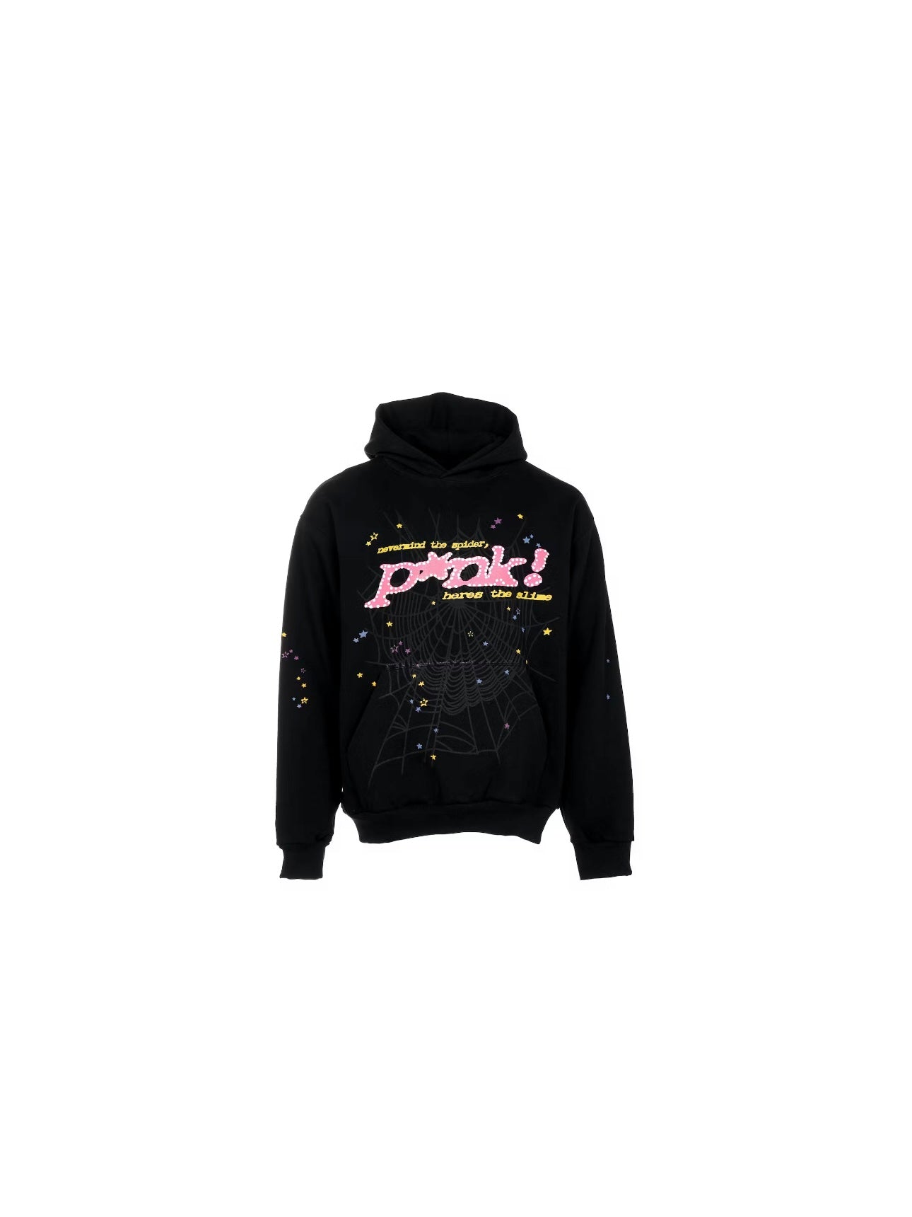 Sp5der Hoodie “Black P*nk”