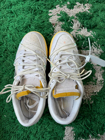 Nike Dunk Low x Off White “Lot 01 of 50”
