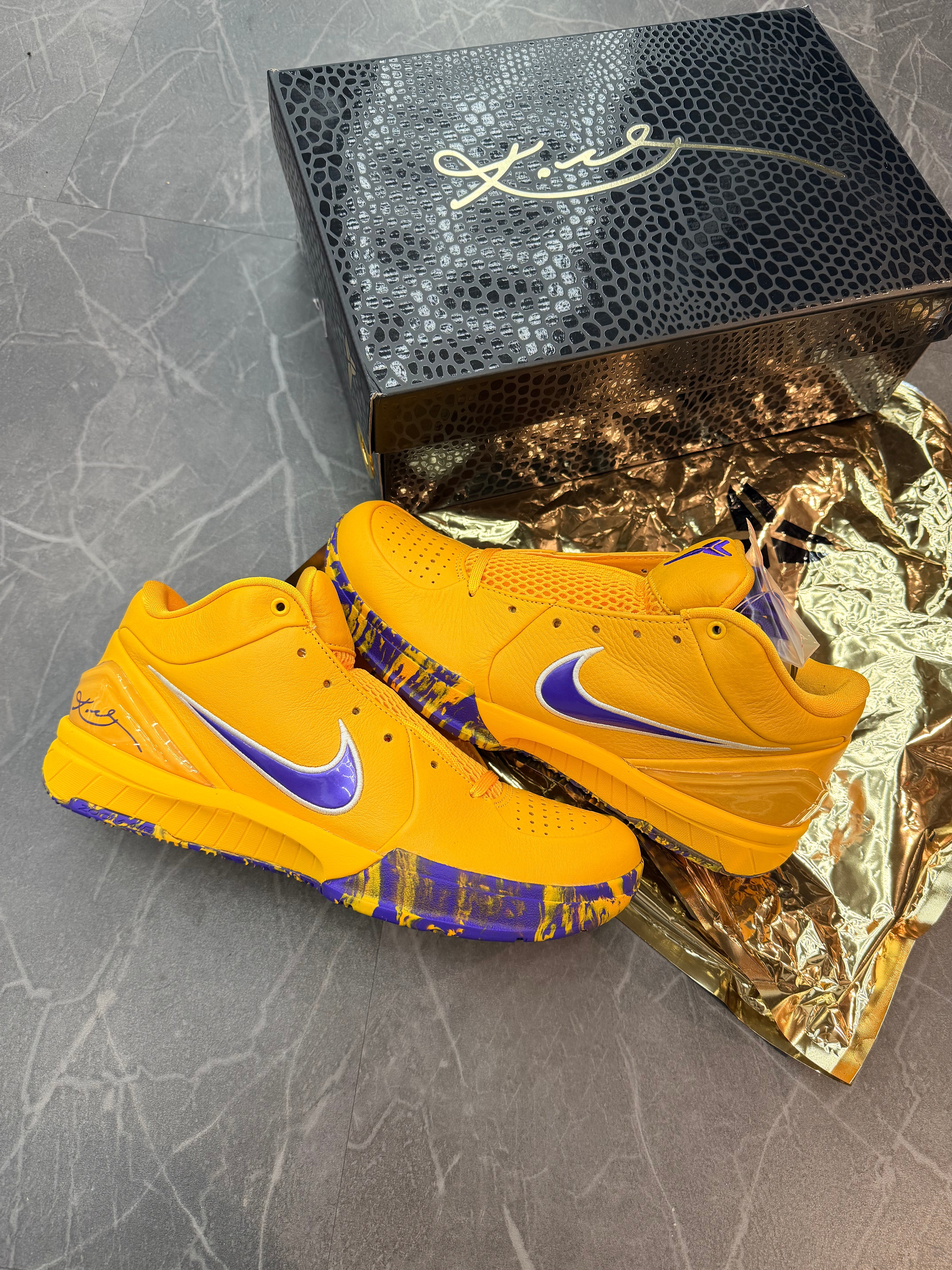 Kobe 4 Protro “Draft Day Los Angeles Lakers”