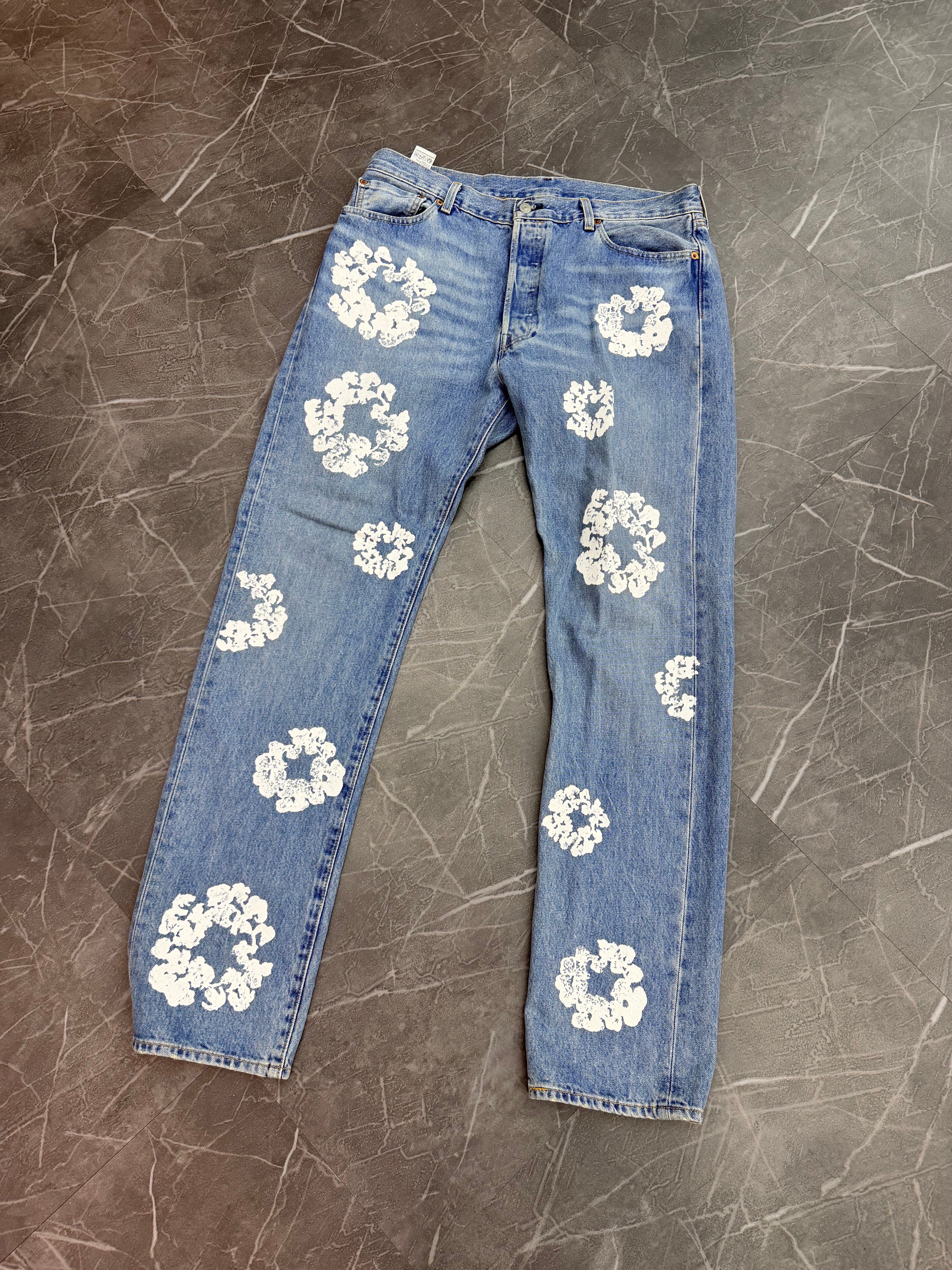 Denim Tears Cotton Wreath Jeans (36x34)