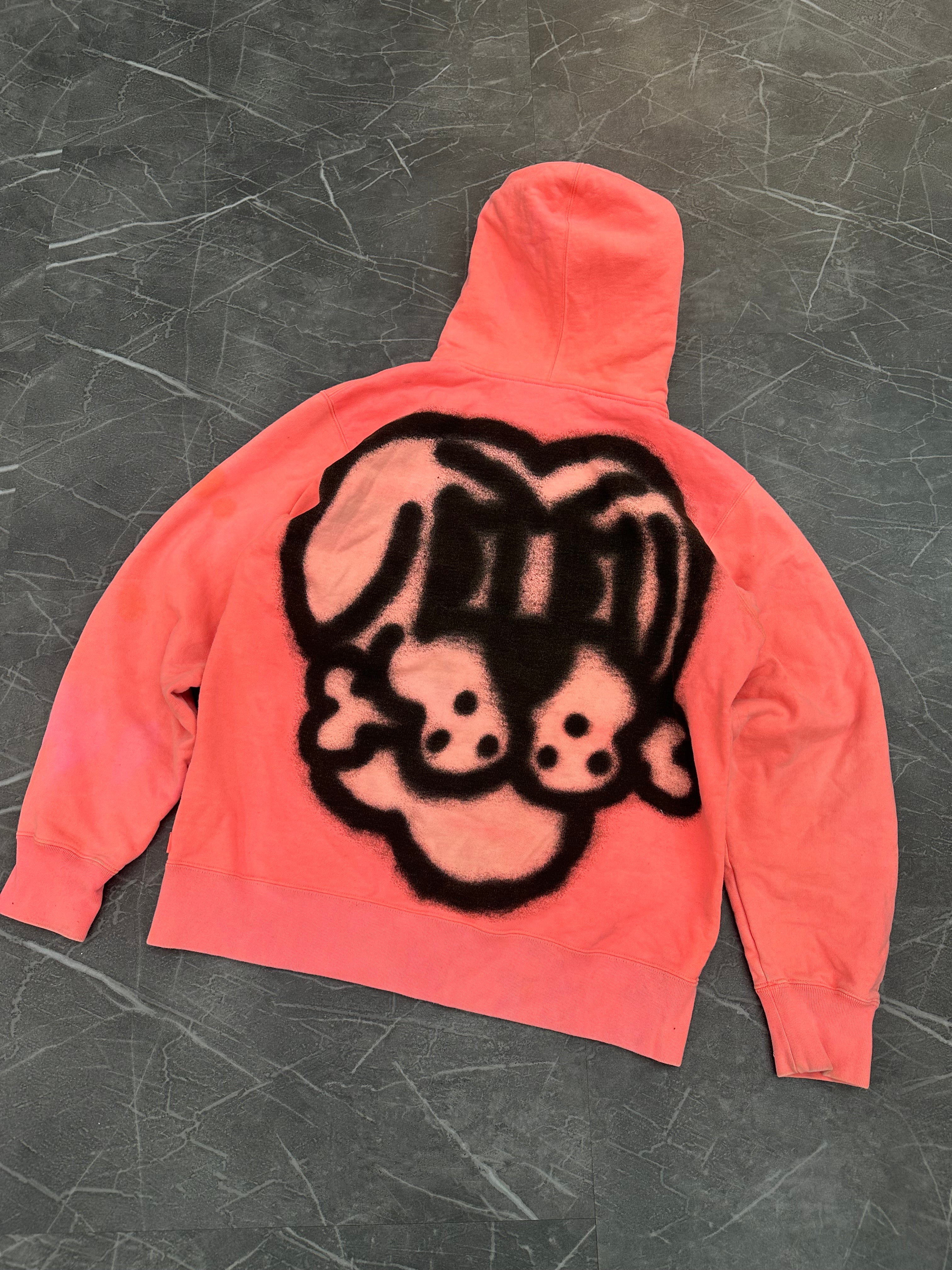 Supreme Bone Zip Up “Fluorescent Pink”