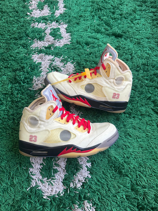 Jordan 5 Off White “Sail”