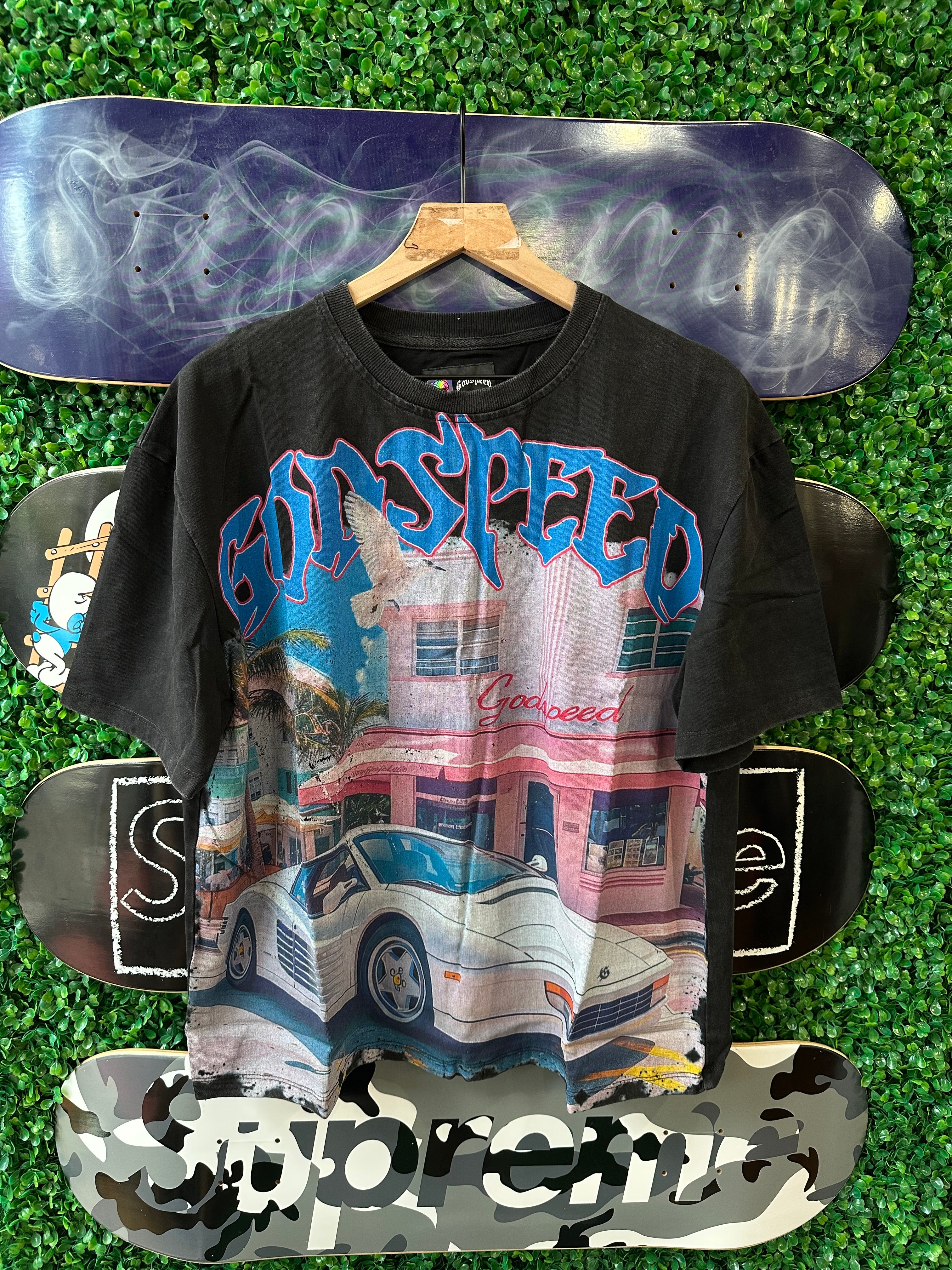 Godspeed Tee “Pink Dove”