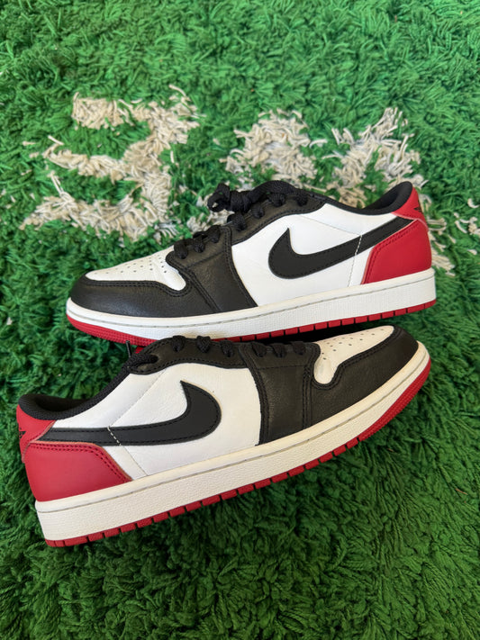 Jordan 1 Low “Black Toe”
