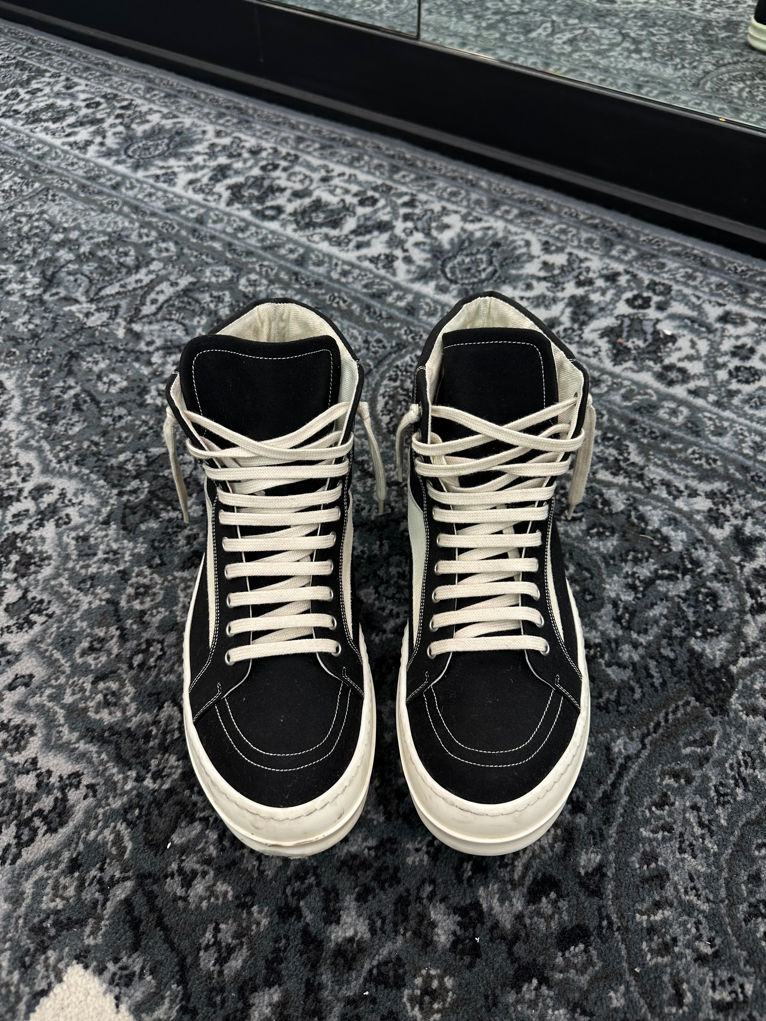 Rick Owens DRKSHDW Vintage High “Black Milk”
