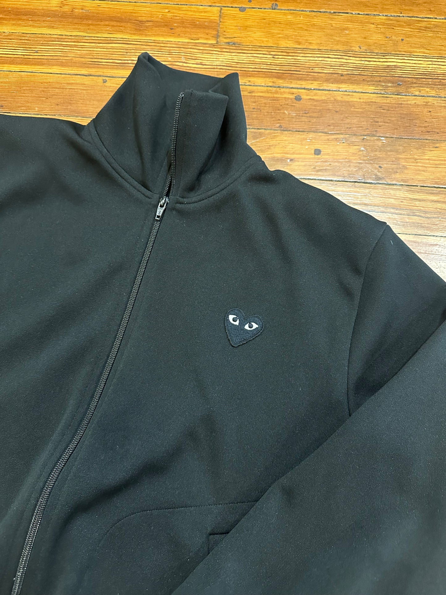 CDG Zip Up Black