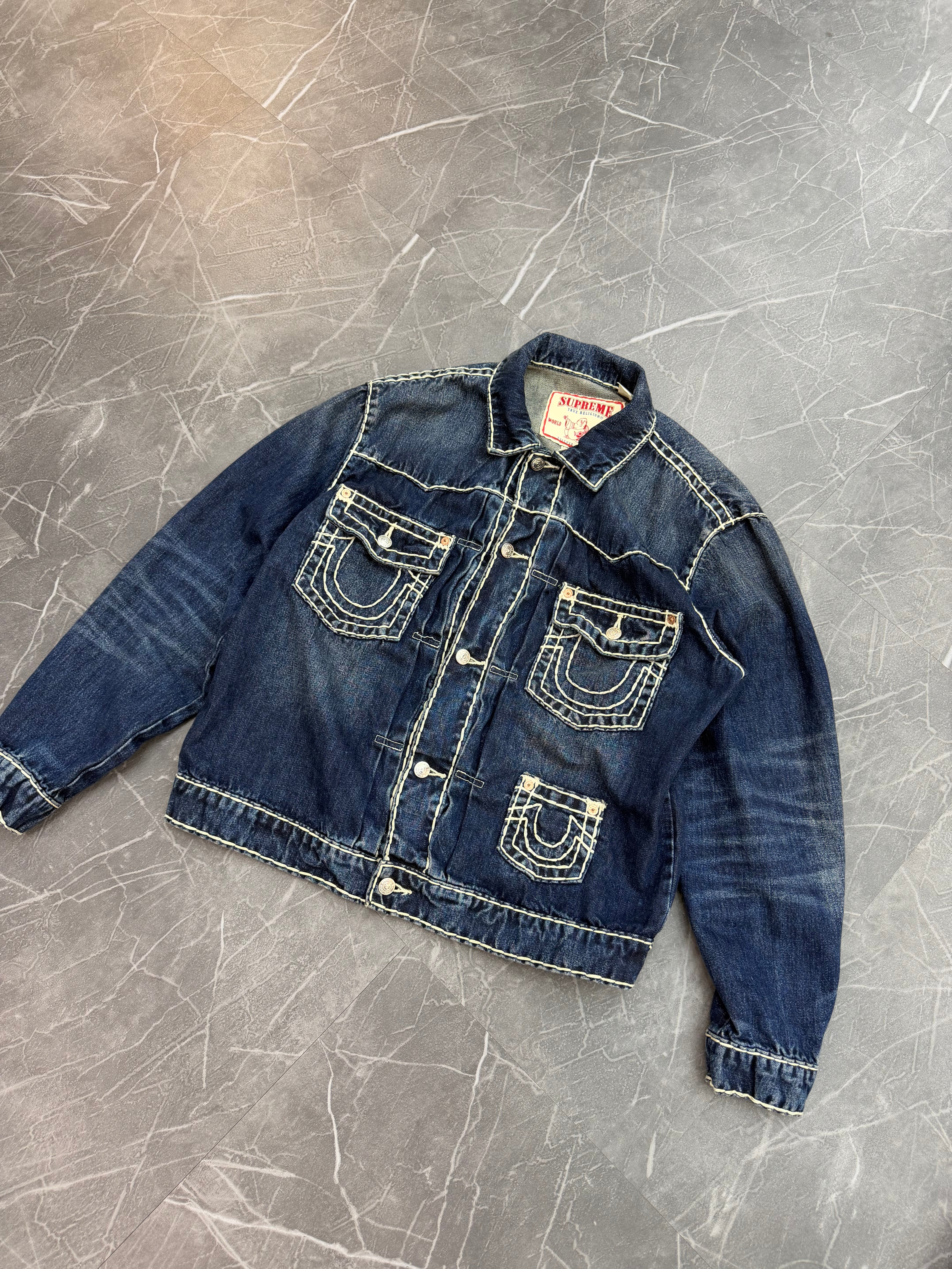 Supreme x True Religion Denim Trucker Jacket