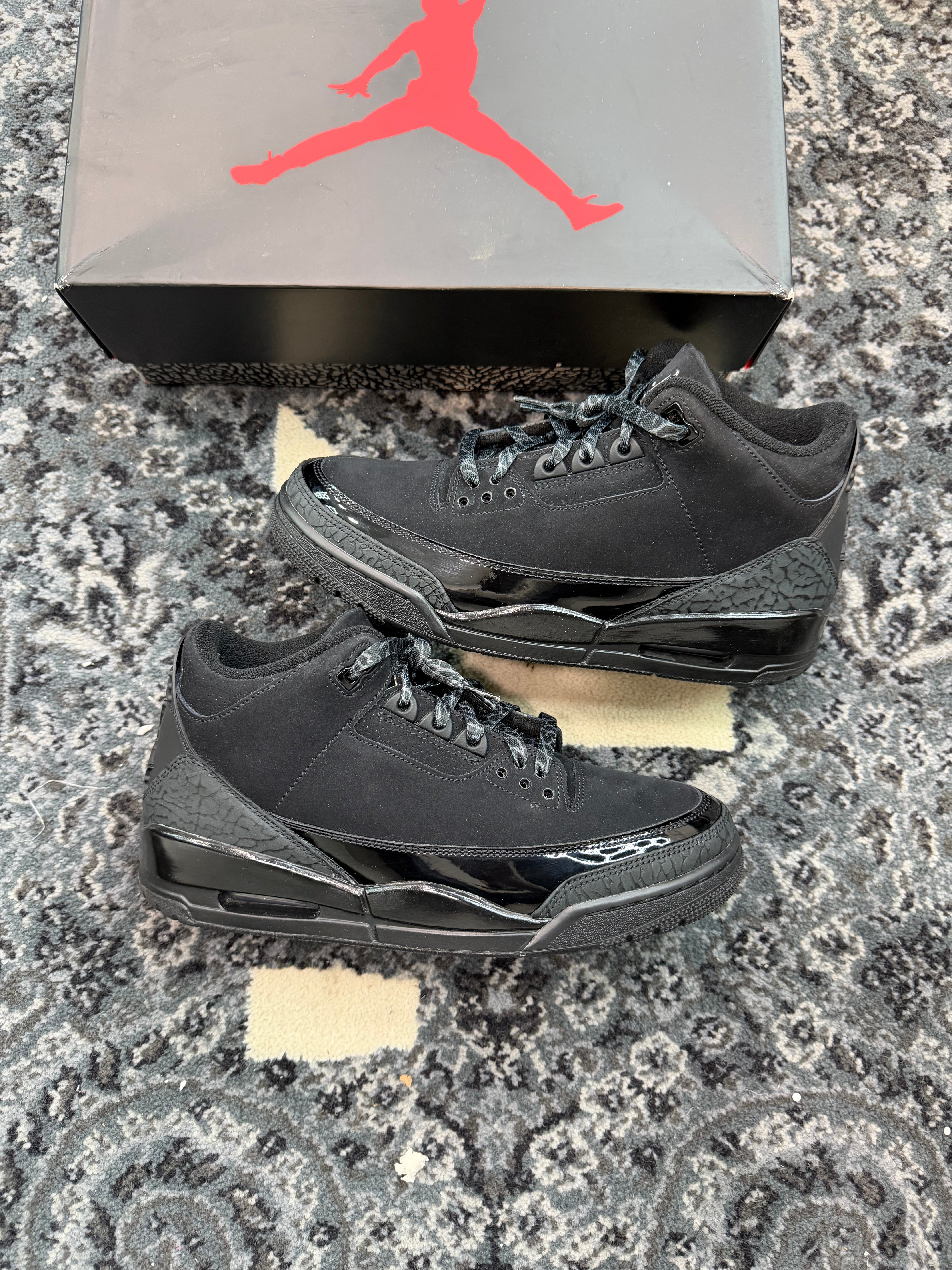Jordan 3 “Black Cat”