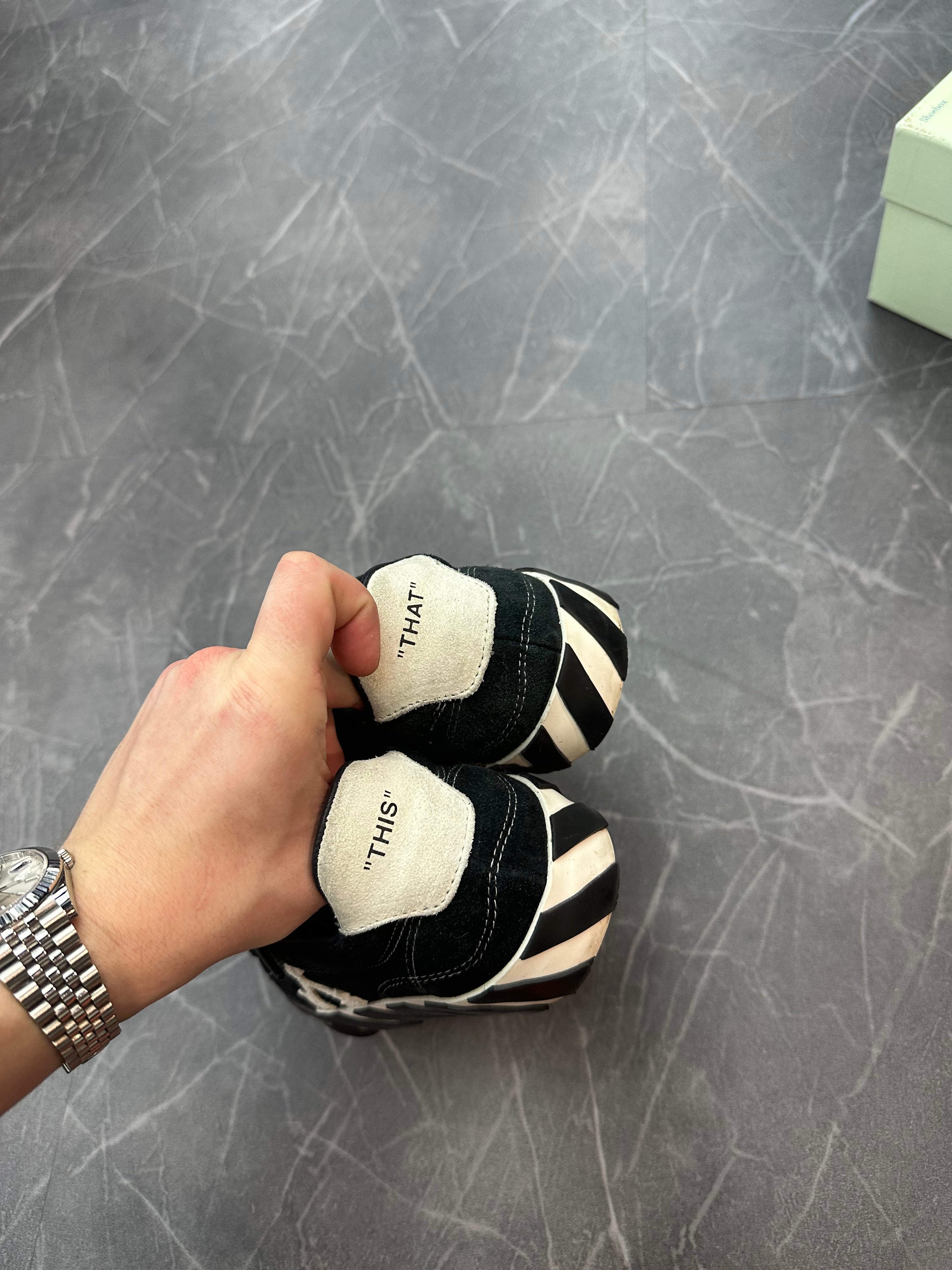 Off-White Vulc “Black White”