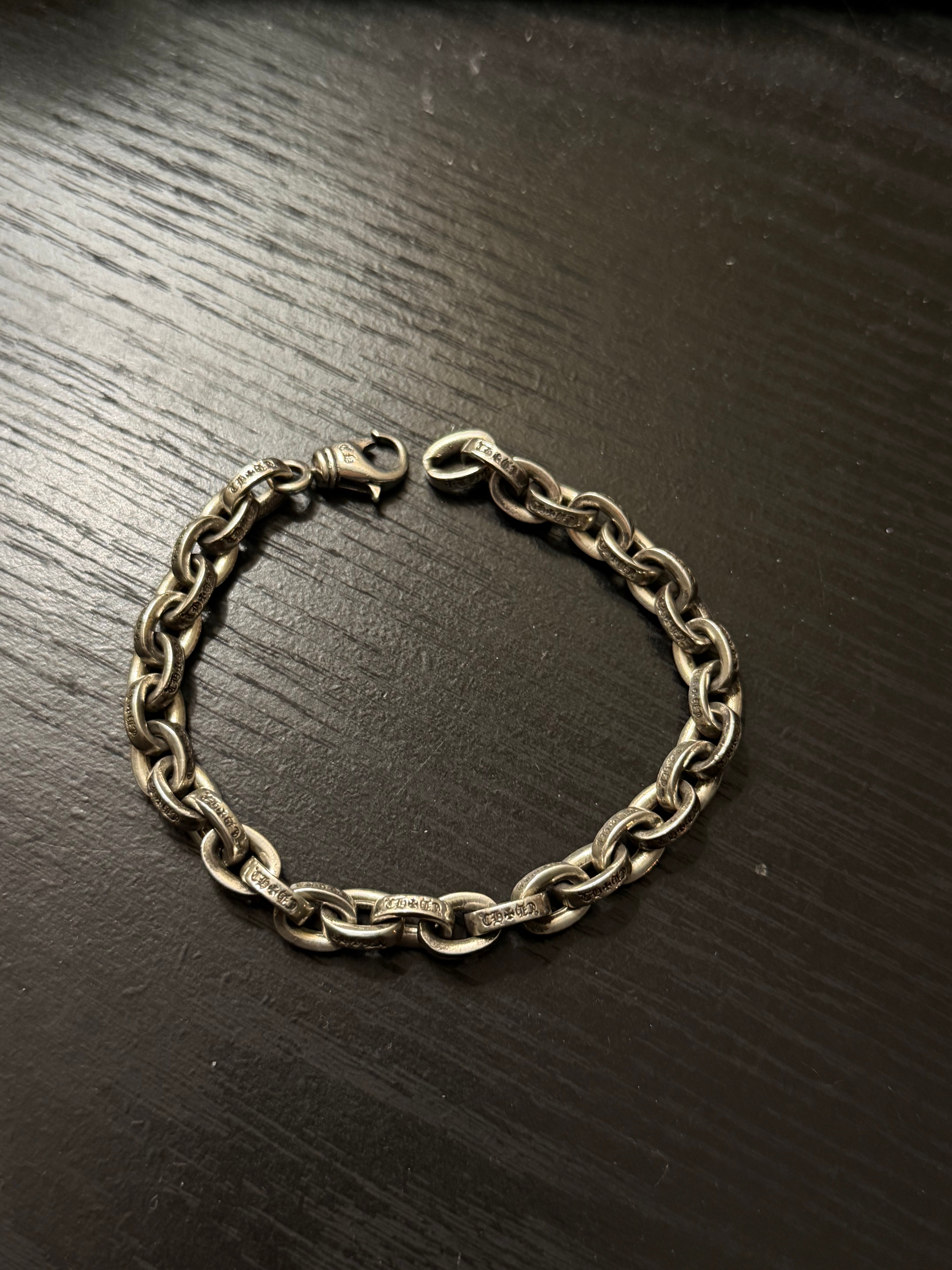 Chrome Hearts Large Paper Chain Bracelet “Silver”