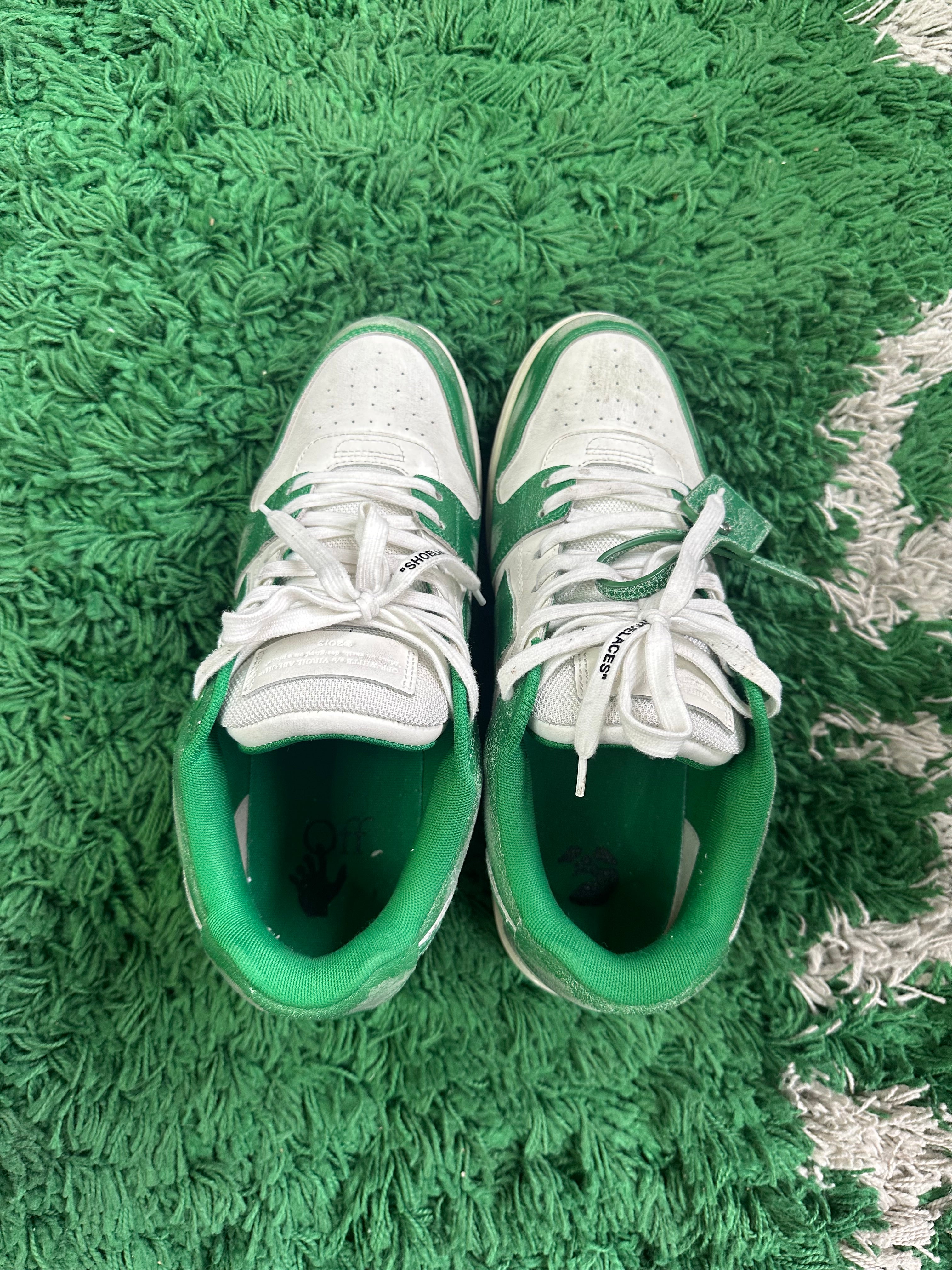 Off White Out Of Office “Rough Green”