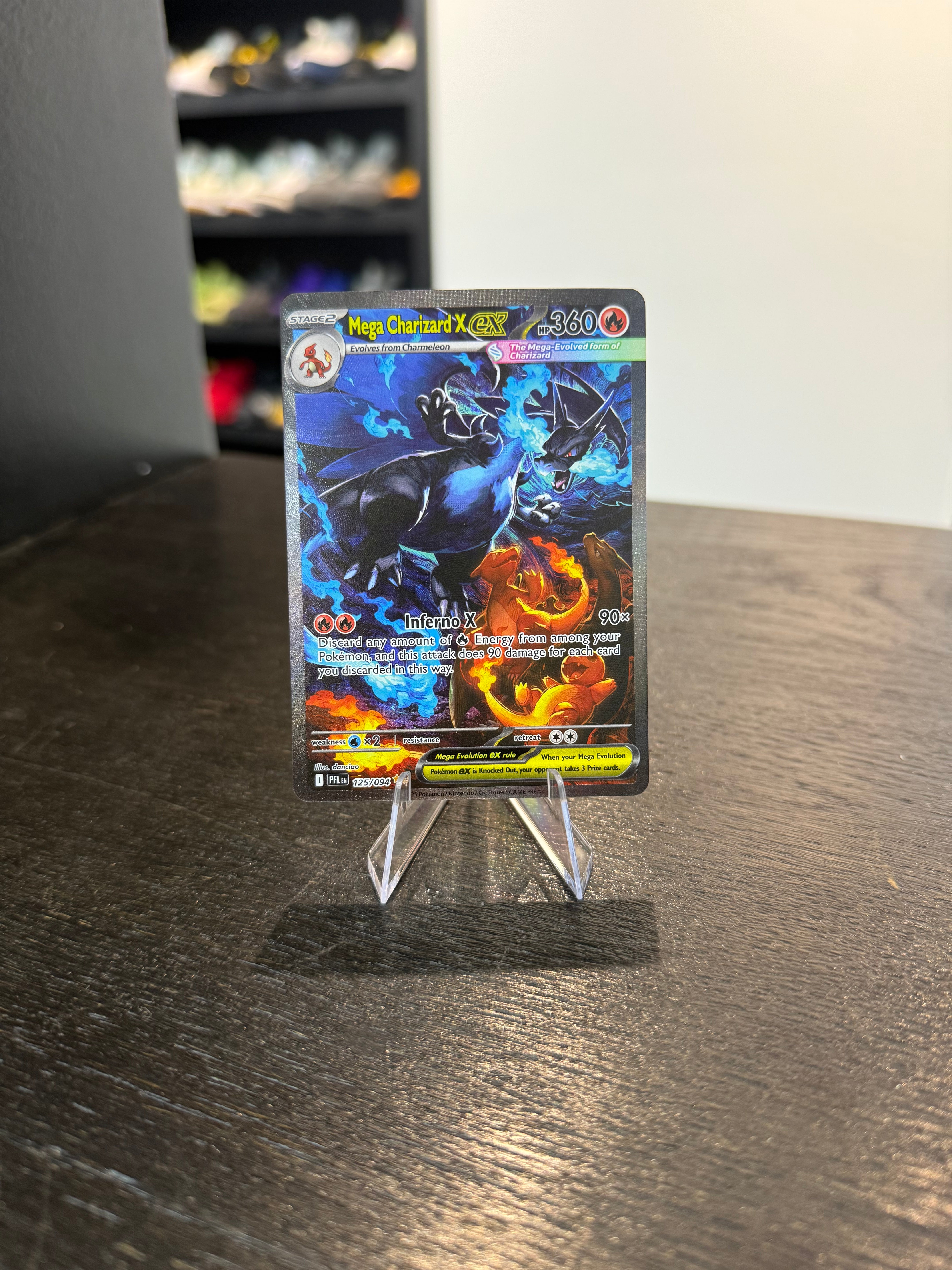 Mega Charizard X ex #125