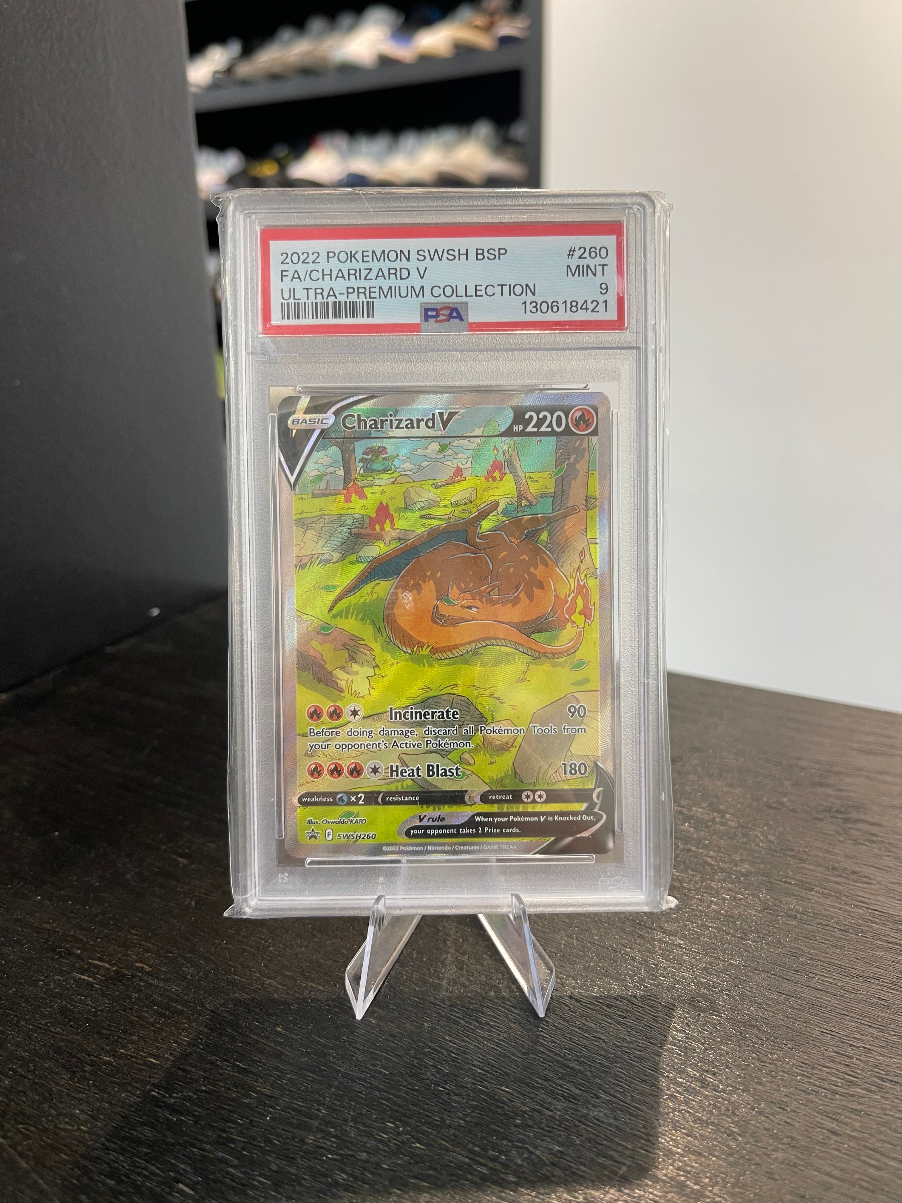 Charizard V #260 (PSA 9)
