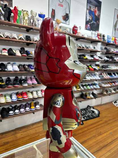 Bearbrick 1000% “Iron Man Mark XLII Damaged”
