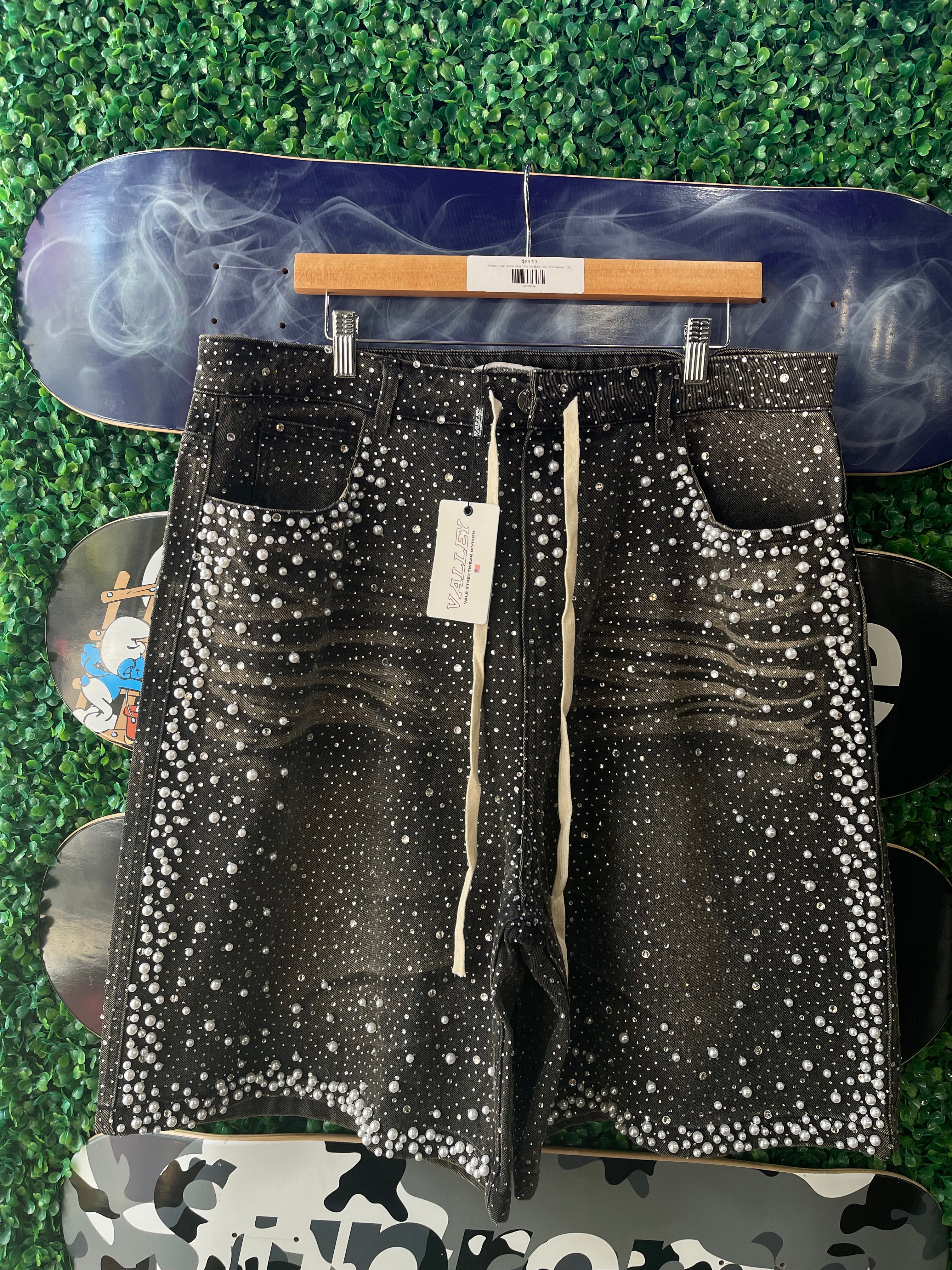 Vale Black Rainstorm Jorts