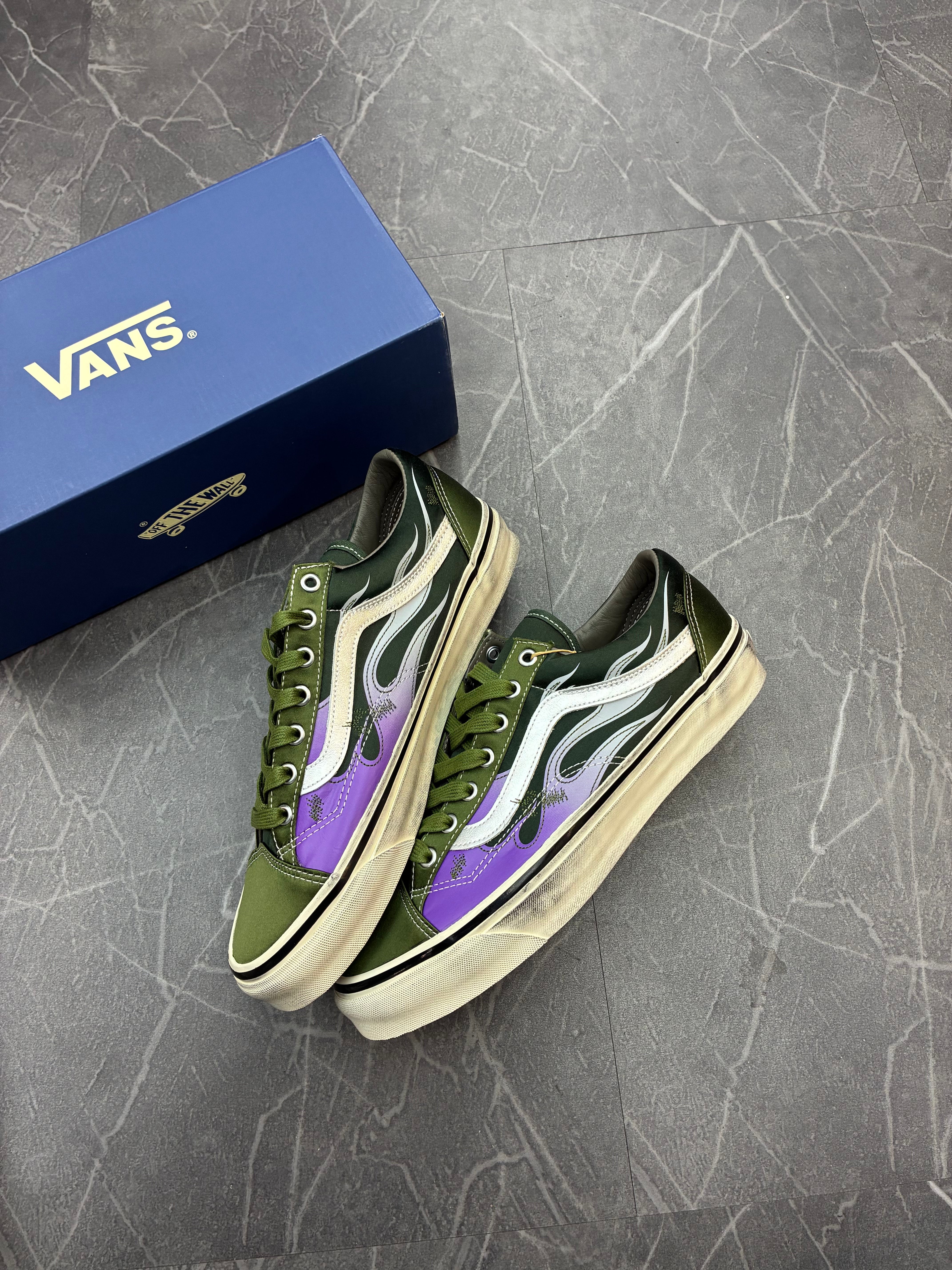 Vans LX Old SKOOL “Archive Flame Green”