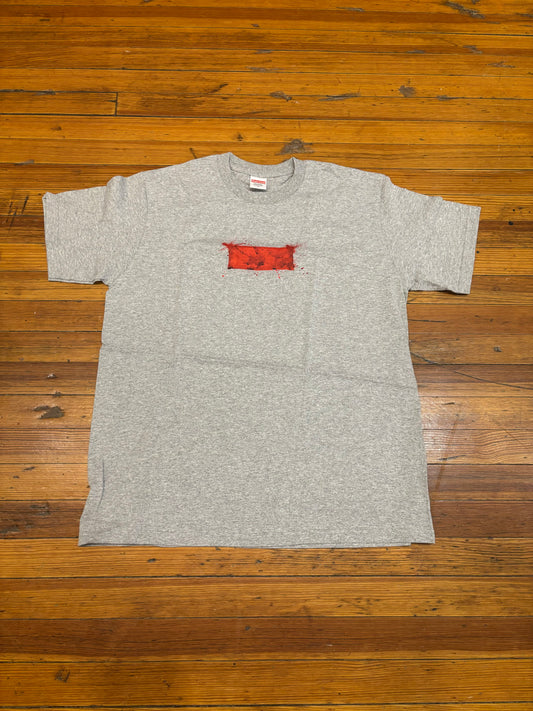 Supreme Ralph Steadman Box Logo Tee “Heather Grey”