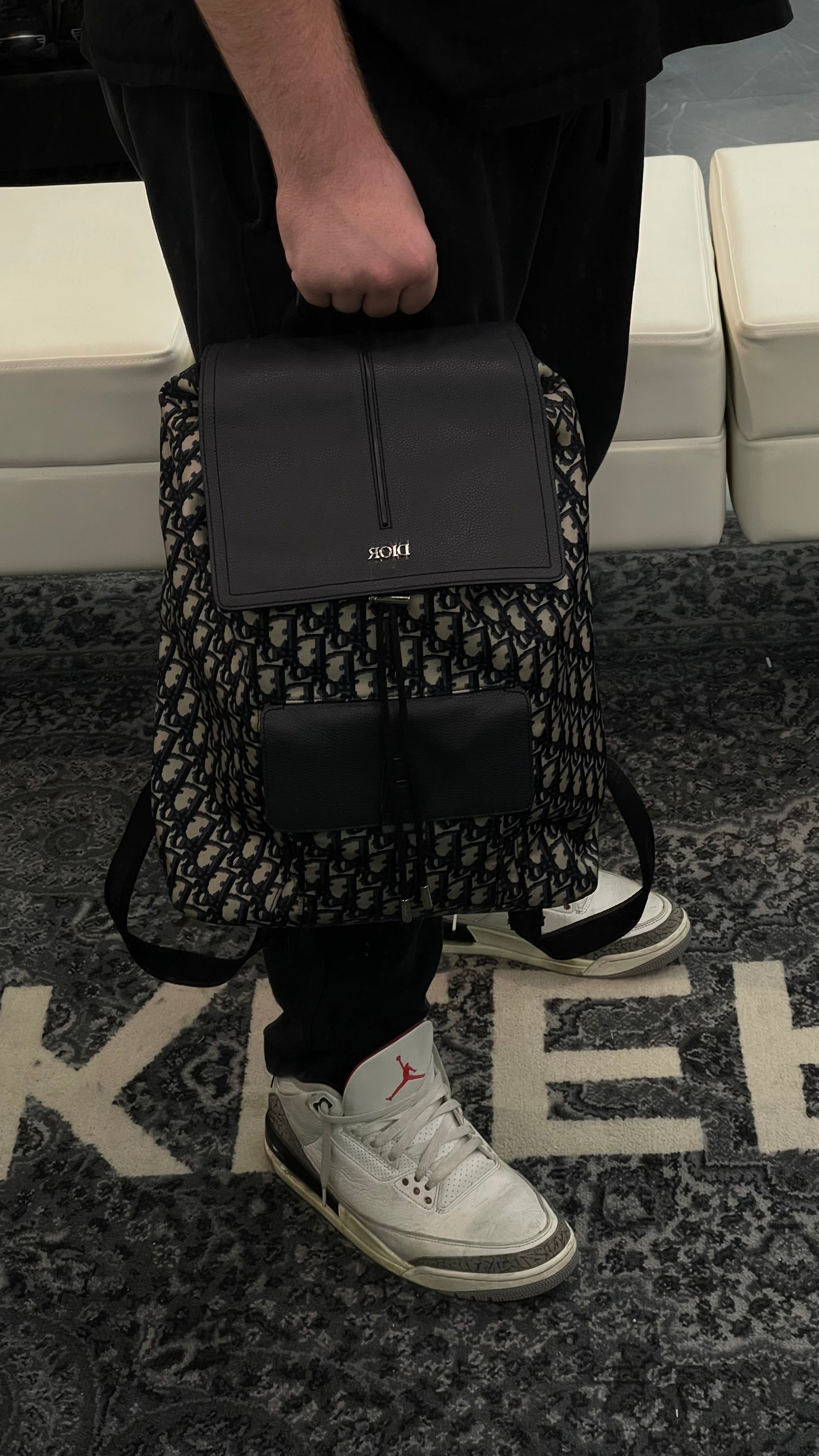 Dior Oblique D Motion Leather BackPack