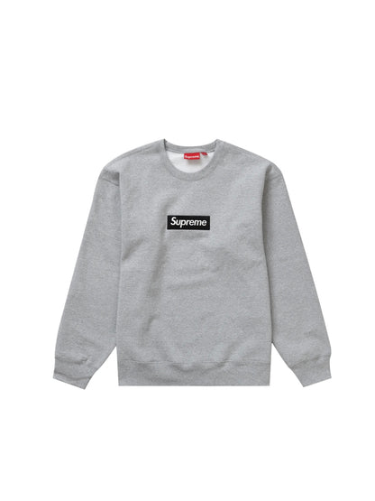 Supreme Box Logo Crewneck “Heather Grey”