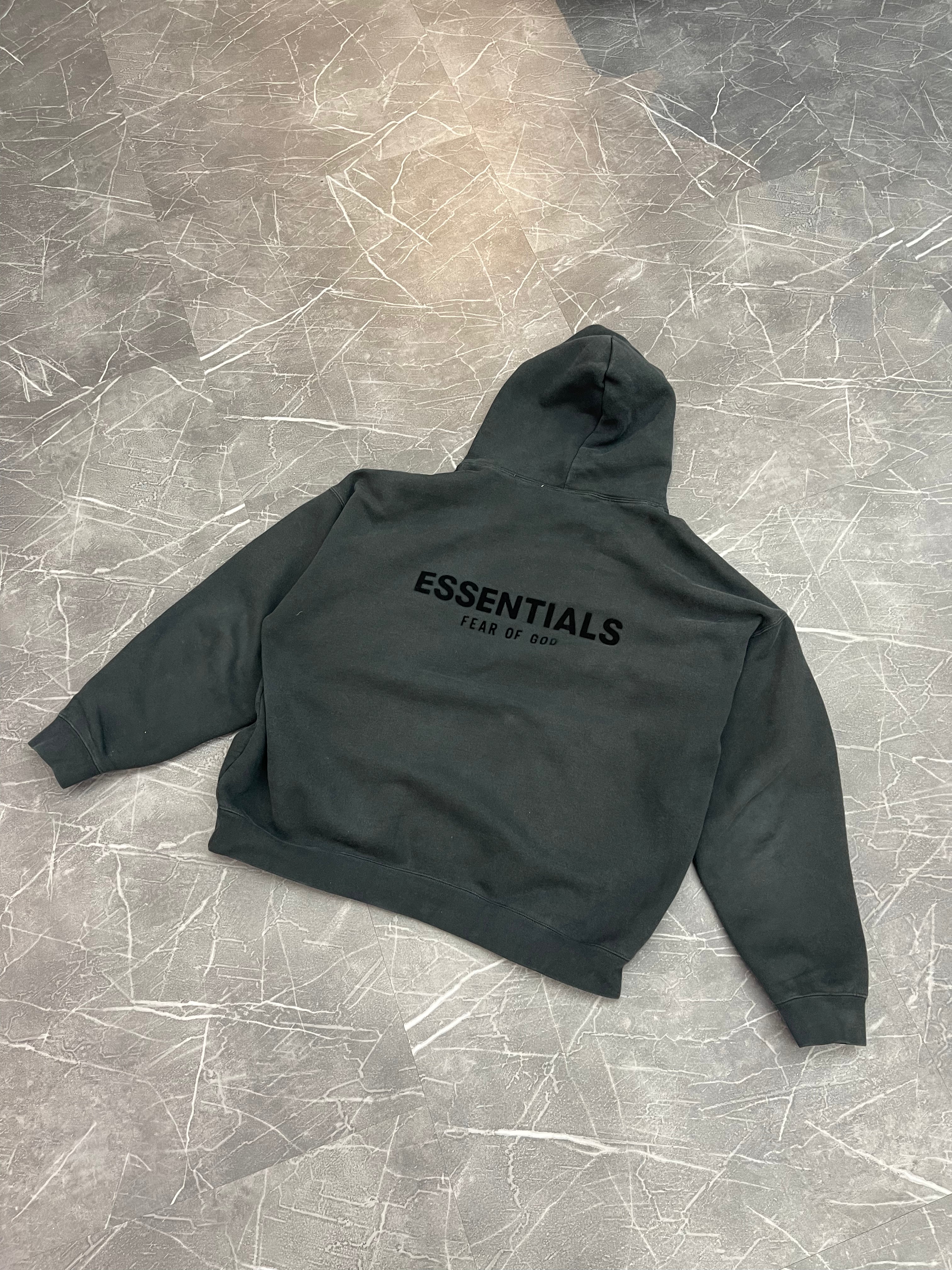 Essentials Hoodie “Black Stretched Limo”