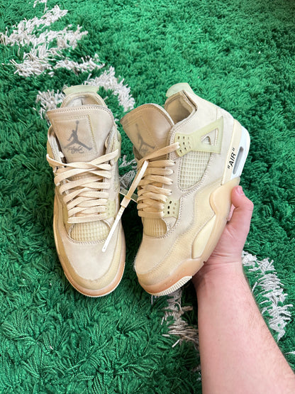 OFF-WHITE Jordan 4 “Sail”