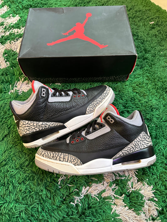 Jordan 3 “Black Cement”