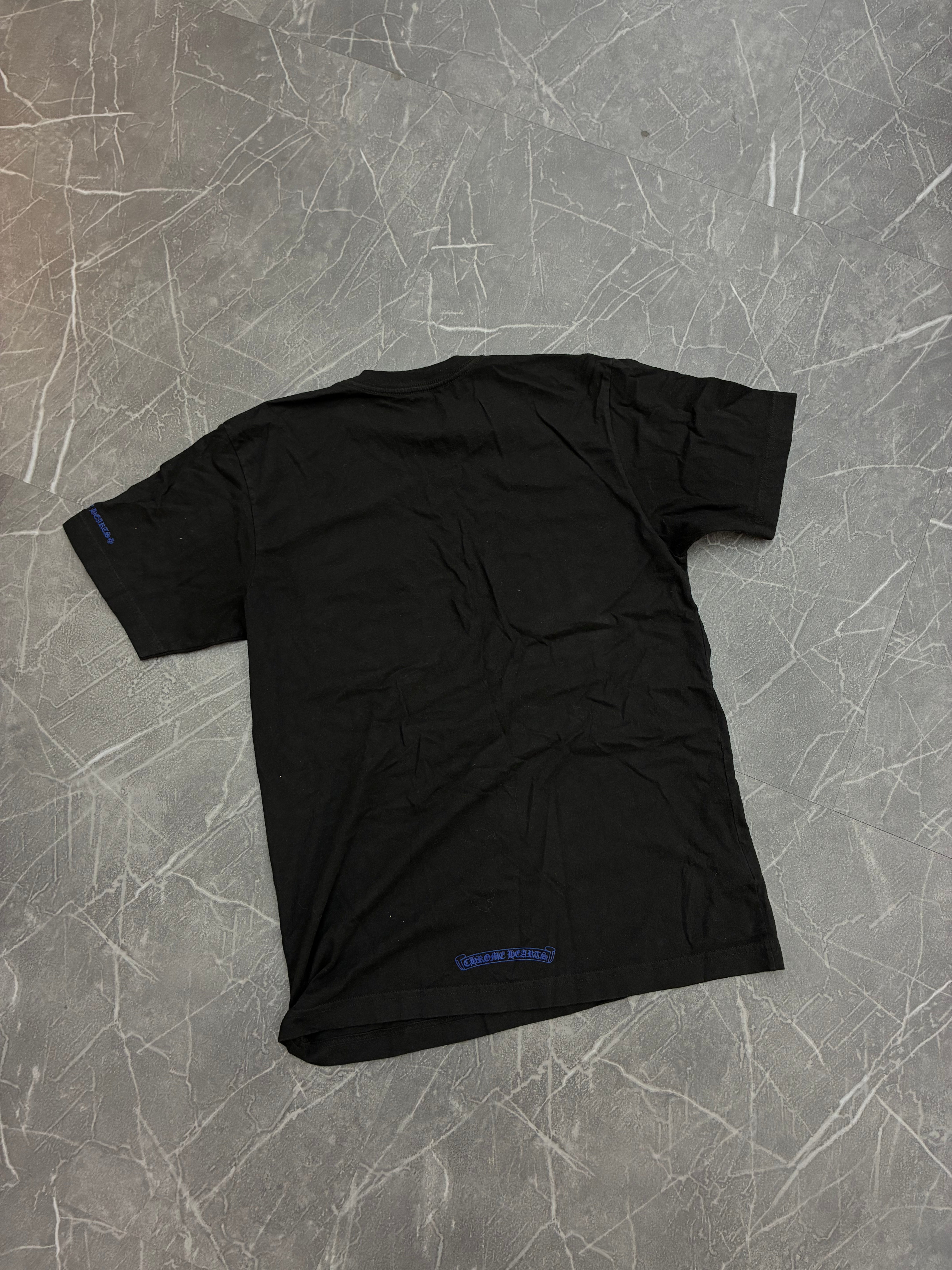 Chrome Hearts T-Shirt “1988 Blue Neck Logo Pocket Tee”