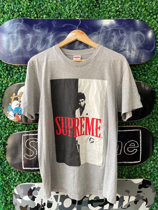 Supreme Tee “Scarface Grey”