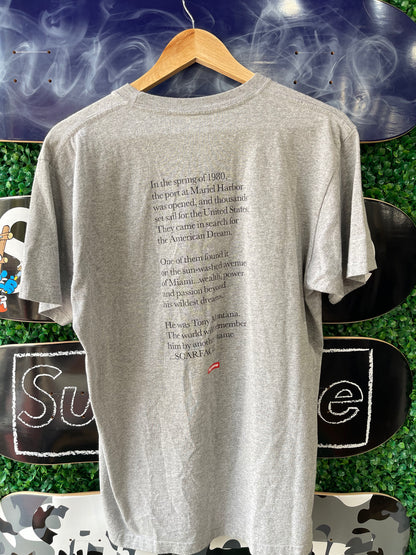 Supreme Tee “Scarface Grey”