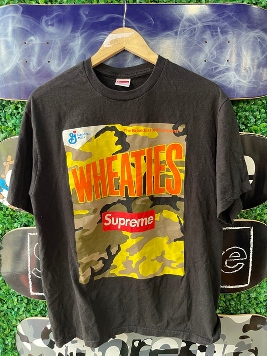 Supreme Wheaties Tee “Black”