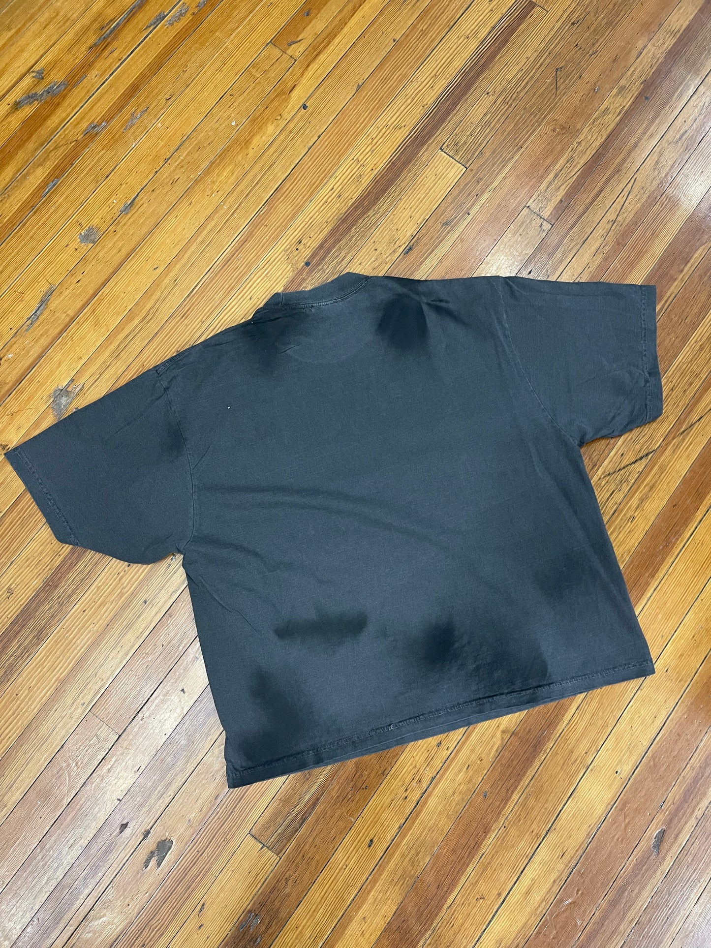 TSC Washed Paint Splatter Tee “Black/Red”