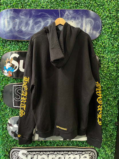 Chrome Hearts 1998 Exclusive Gold Glitter Hoodie