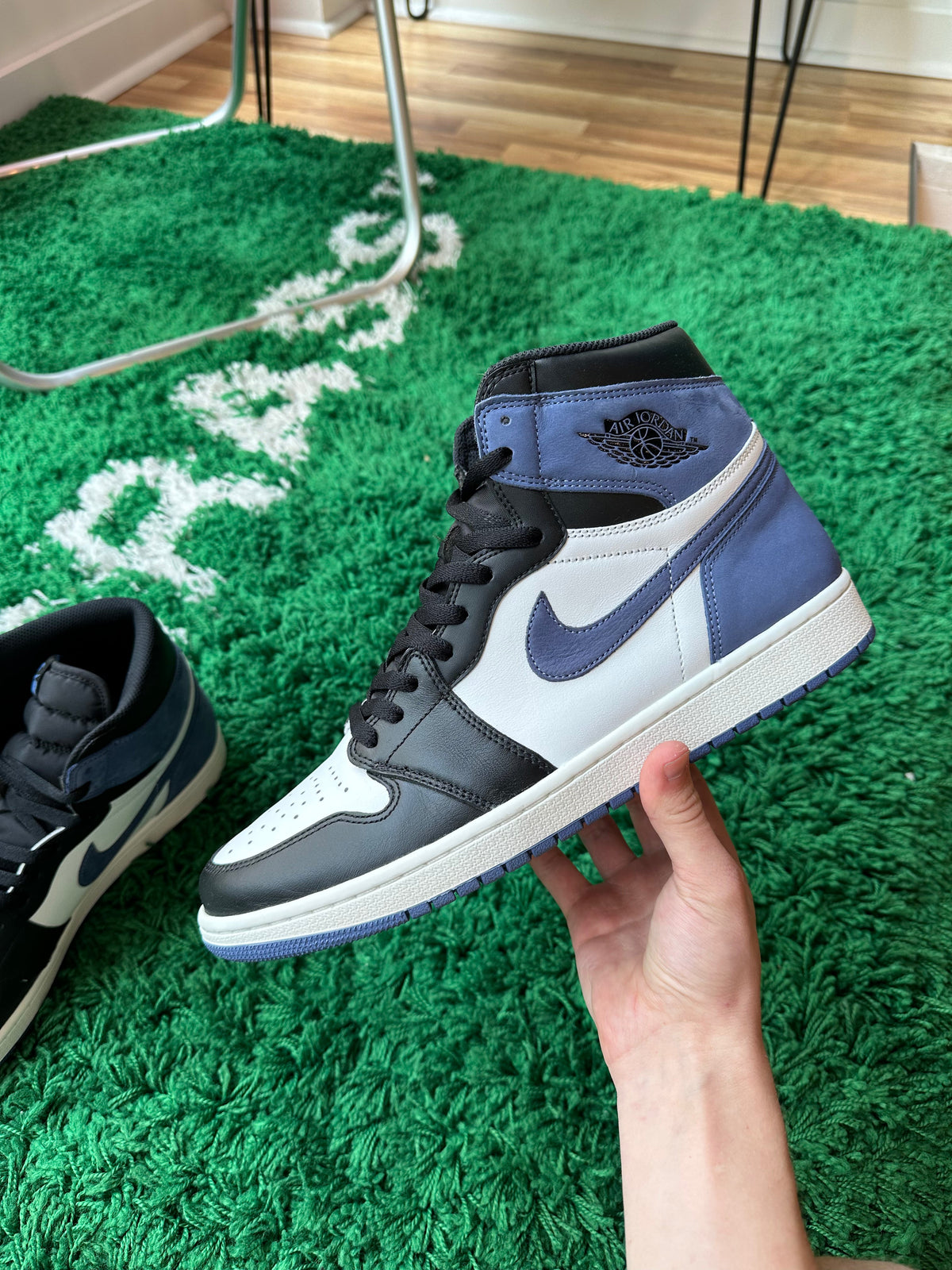 Jordan 1 High “Blue Moon” (Size 13) - Image 4
