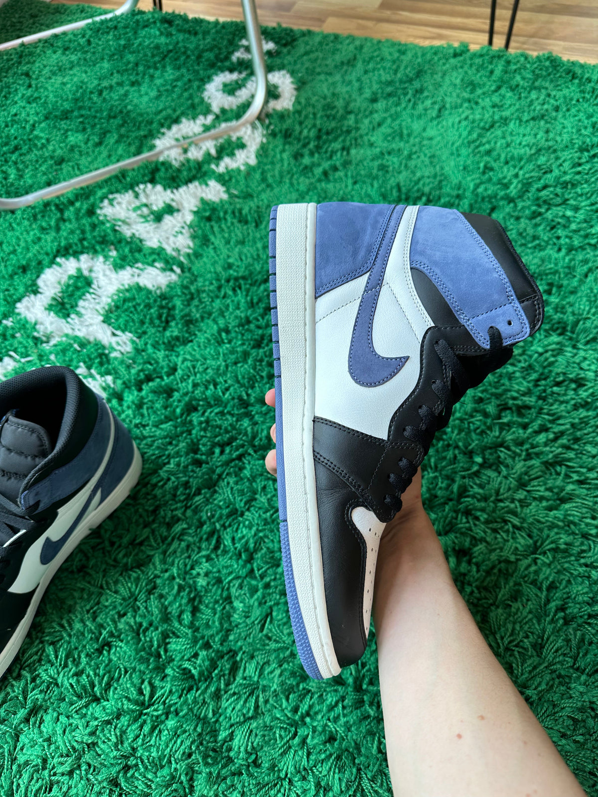 Jordan 1 High “Blue Moon” (Size 13) - Image 6
