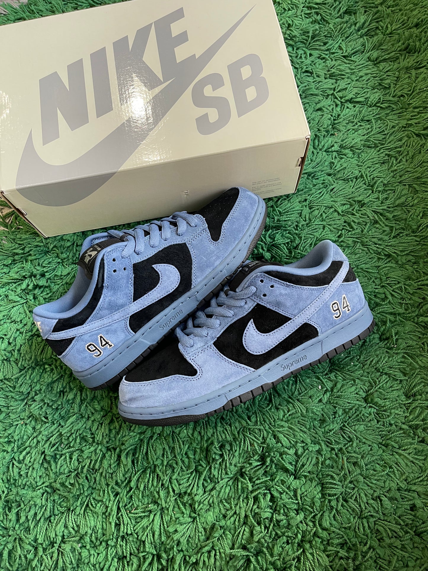Nike SB Dunk Low Supreme 94 “Ocean Fog”