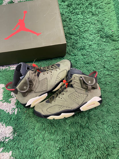 Travis Scott Jordan 6 “Olive”