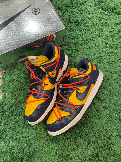 Nike Off-White Dunk “University Gold”