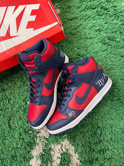 Nike Dunk High “Supreme By Any Means Navy”