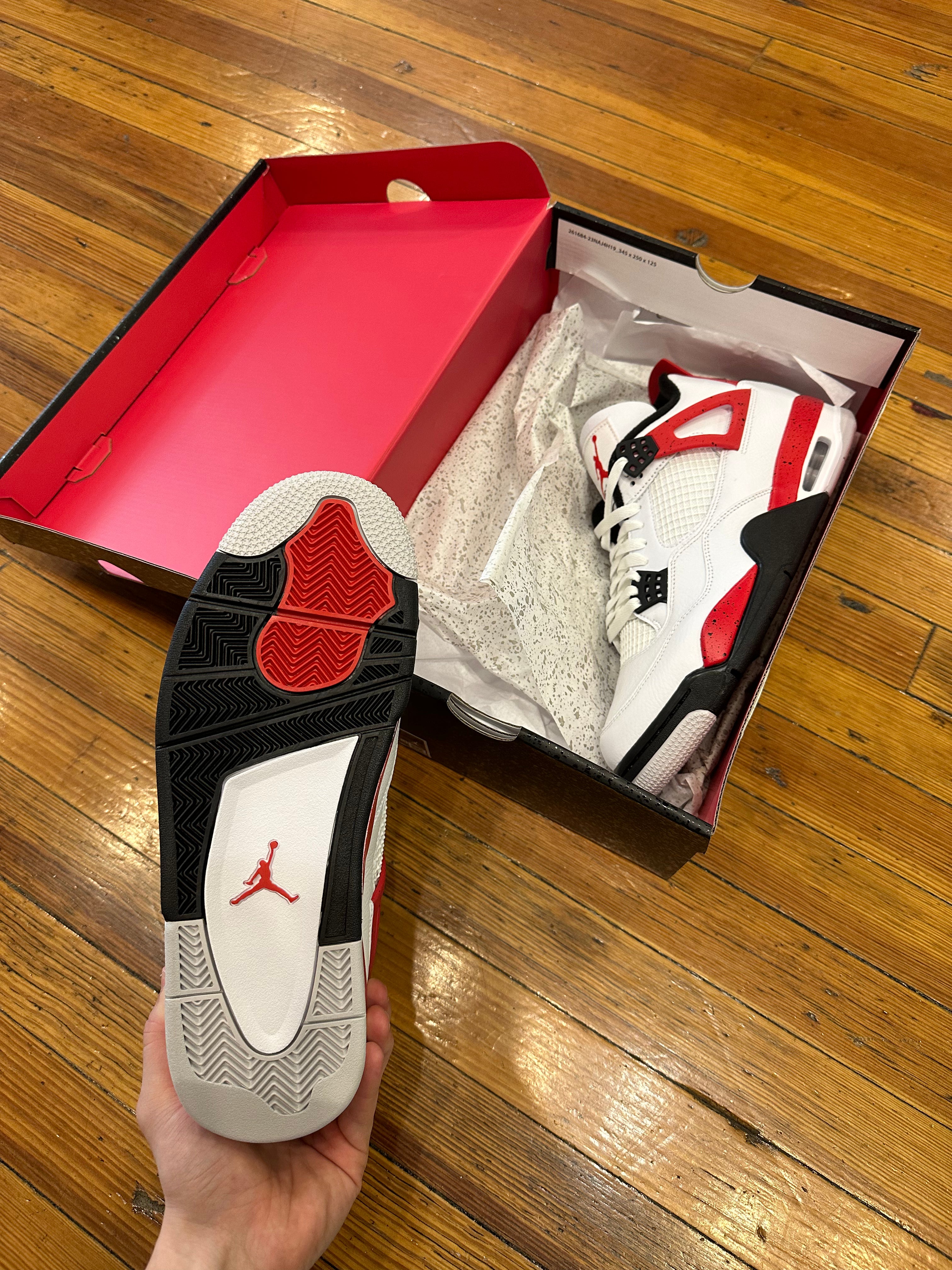 Jordan 4 “Red Cement”