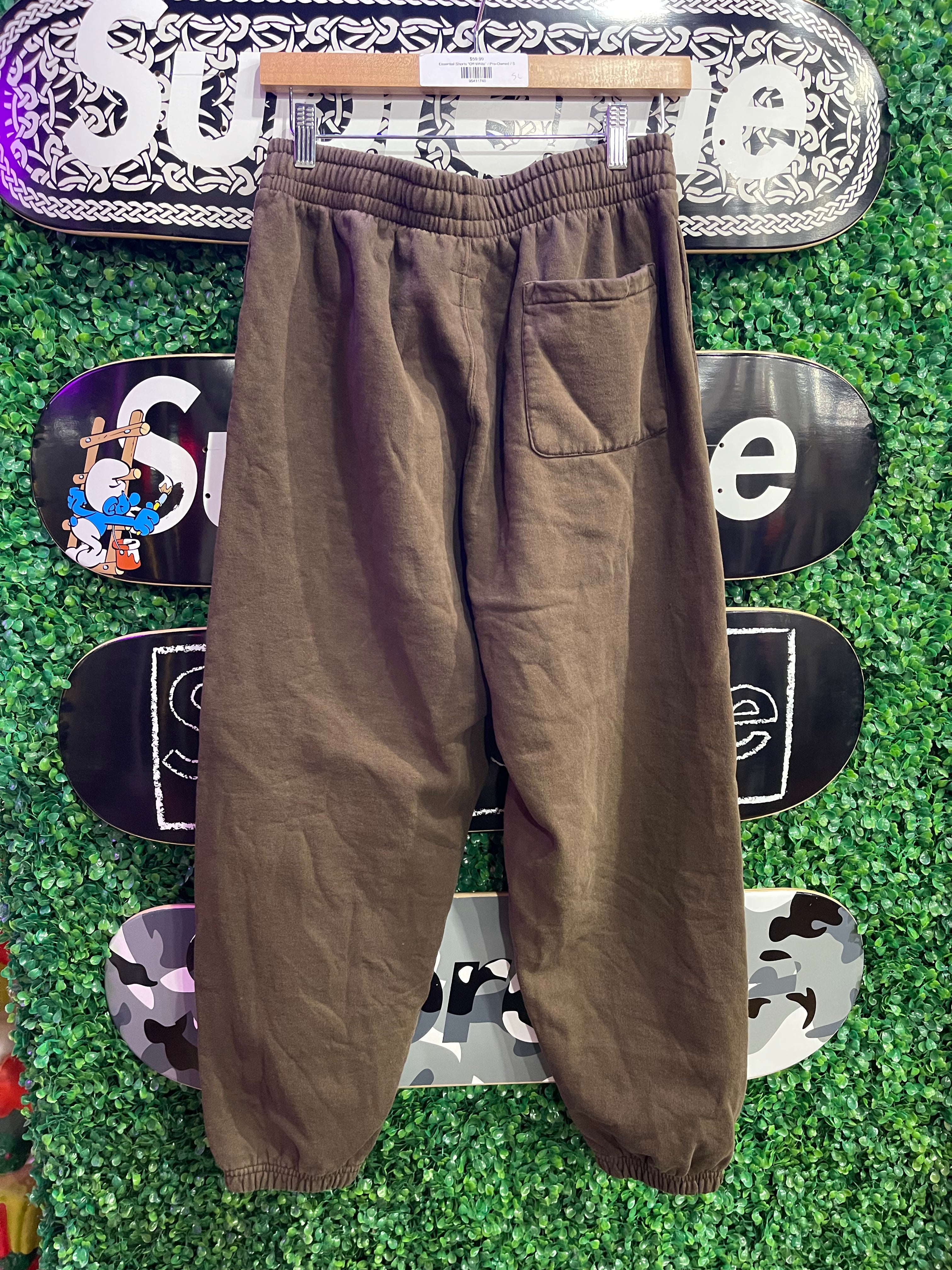 Supreme Small Box Logo Sweatpants “Brown” (FW25)